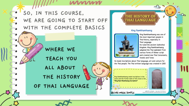 Thai Language Reading + Writing - Learn Thai Language Basics – Screenshot 3