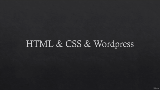 Web Design Course With HTML, CSS, Wordpress Novice to Expert - Screenshot_01