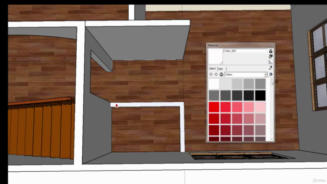 SketchUp BootCamp:  Creating Interiors with SketchUp – Screenshot 1