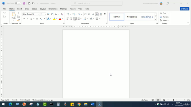 تعلم الميزات المتقدمة واحترف استخدام وورد (Word 2021) – Screenshot 4