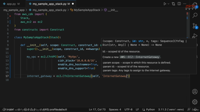AWS CDK with Python Step by Step – Screenshot 2