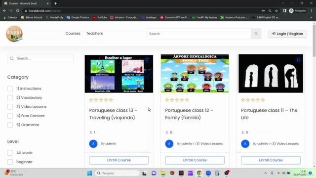 Brazilian Portuguese Let's Speak V1 - Beginner Level – Screenshot 2