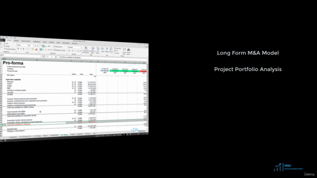Financial Modeling for Renewable Energy M&A – Screenshot 3