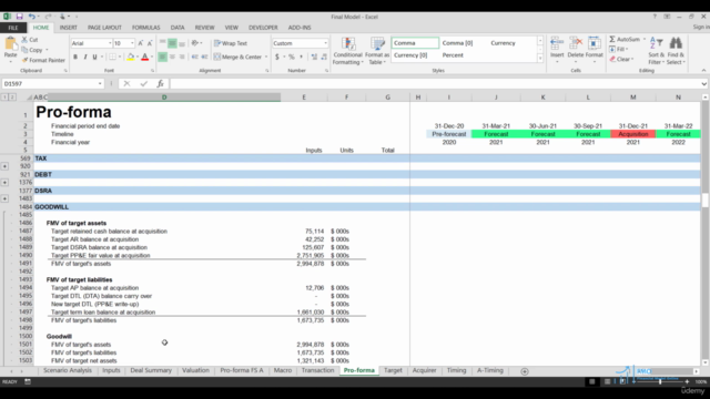 Financial Modeling for Renewable Energy M&A – Screenshot 4