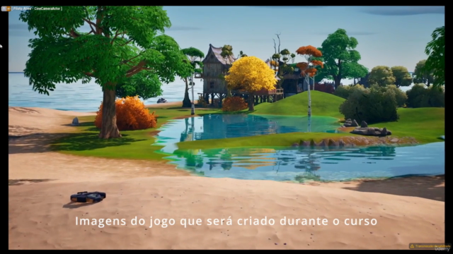 Unreal Editor: Crie Seu Primeiro Game no Estilo Fortnite – Screenshot 1