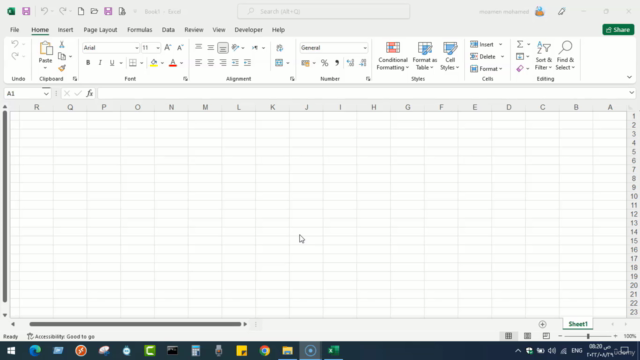 تعلم الميزات المتقدمة واحترف استخدام اكسيل (Excel 2021) – Screenshot 1