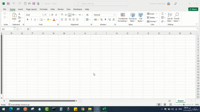 تعلم الميزات المتقدمة واحترف استخدام اكسيل (Excel 2021) – Screenshot 2