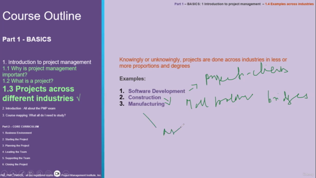 PMP Prep: Fundamentals: Core Terminologies – Screenshot 3