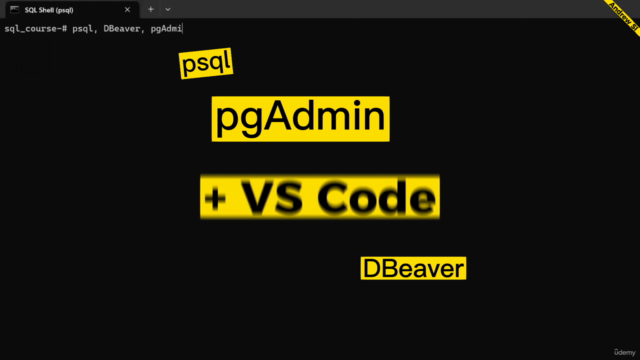 SQL & PostgreSQL in 1.5 h: Complete SQL Course from Scratch – Screenshot 1