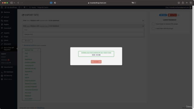 Come creare Siti Web eccellenti con Wordpress – Screenshot 2