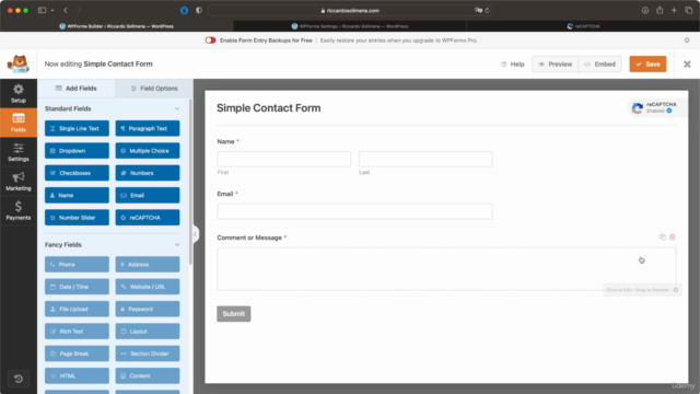 Come creare Siti Web eccellenti con Wordpress – Screenshot 4