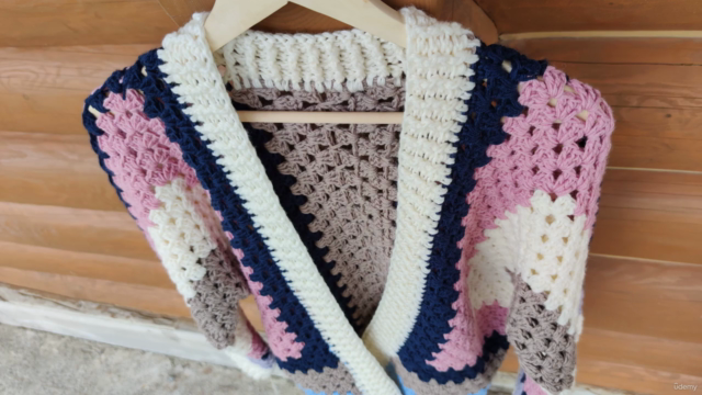 Crochet Cardigan "Granny's Cardi" for Spring – Screenshot 1