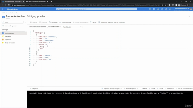 Microsoft Azure Functions - Desarrolla Soluciones Serverless – Screenshot 1