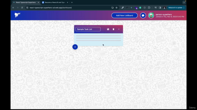 Become a ReactJS and Typescript Superhero + Project Zeus – Screenshot 1