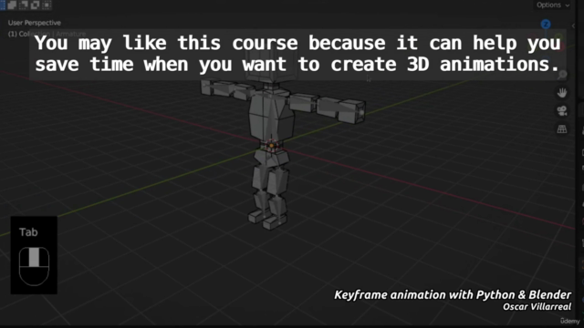 Keyframe animation with Python & Blender – Screenshot 4