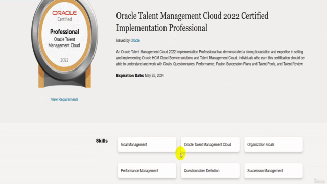 1Z0-1052-22 Oracle Talent Management Cloud 2022 +100 Q – Screenshot 1