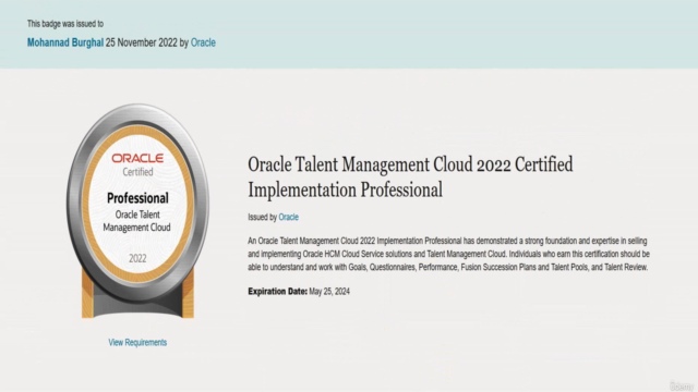 1Z0-1052-22 Oracle Talent Management Cloud 2022 +100 Q – Screenshot 4
