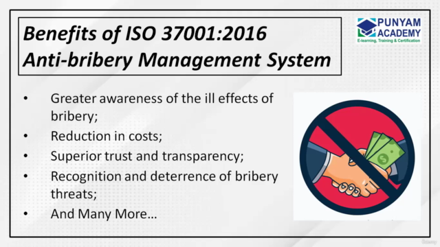 Foundation Training on ISO 37001 Anti-bribery System – Screenshot 3