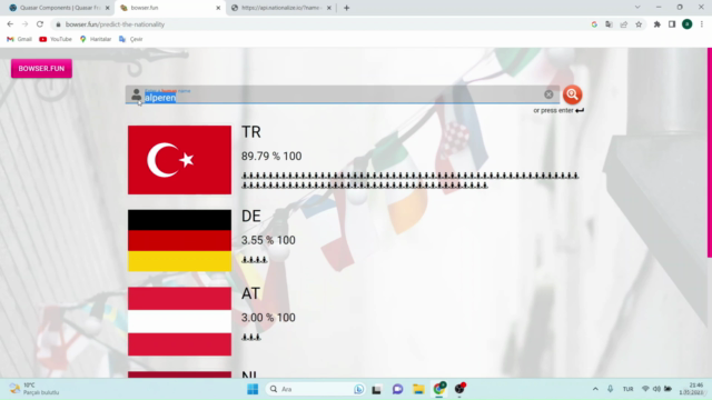 Sıfırdan eğlenceli bir VueJS 3 web uygulaması geliştiriyoruz – Screenshot 2