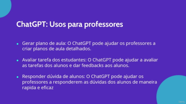 Chat GPT para Professores – Screenshot 2
