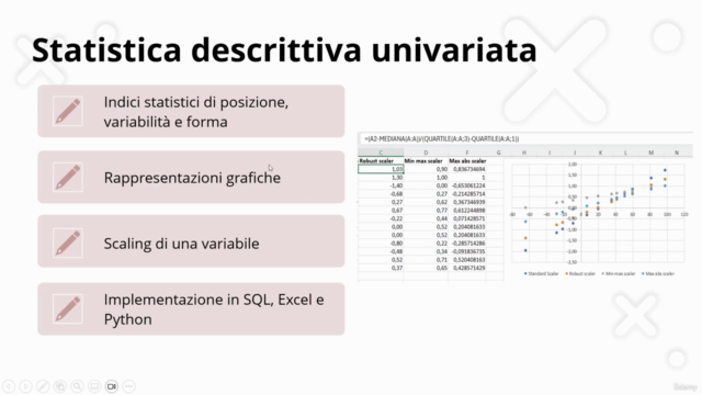 Statistica per Data Analyst e sviluppatori – Screenshot 1
