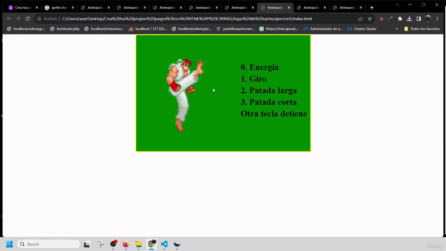 Crea juegos 2D con JAVASCRIPT Y CANVAS – Screenshot 1