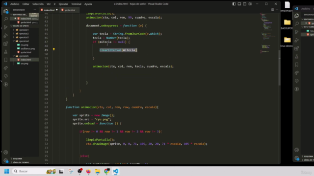 Crea juegos 2D con JAVASCRIPT Y CANVAS – Screenshot 4