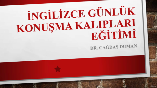 İngilizce Günlük Konuşma Kalıpları Eğitimi – Screenshot 1