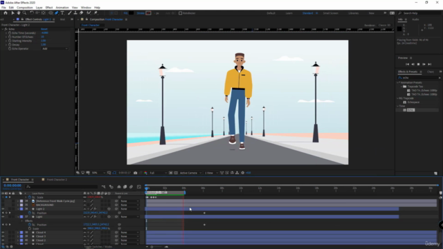 Rigging &  Animation from the Front View in After Effects - Screenshot_03