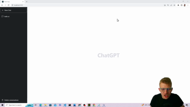 ChatGPT Clone with React, SocketIO and OpenAI API - Screenshot_02