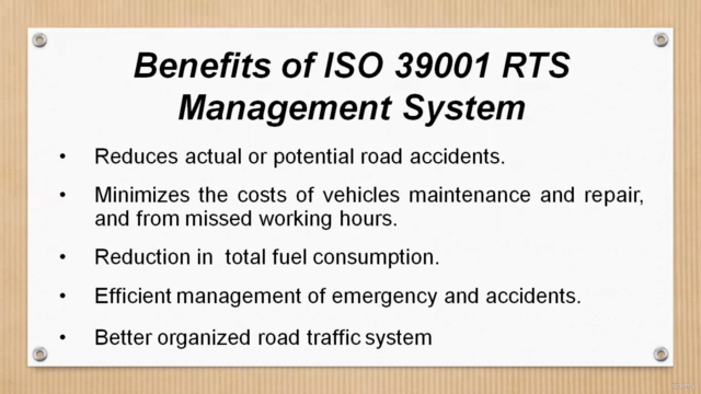 Foundation Training on ISO 39001 Road Safety Management – Screenshot 4