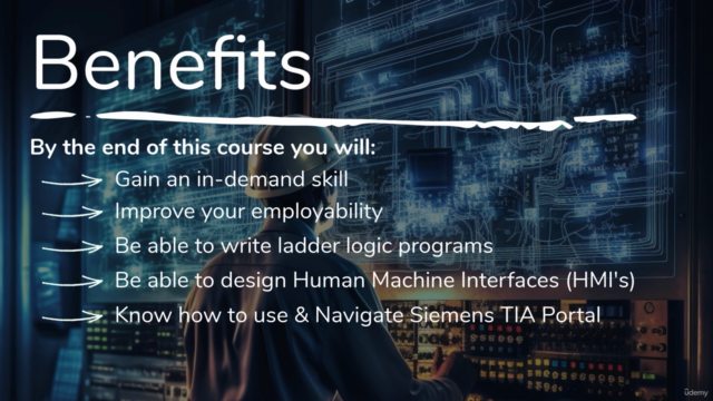Siemens TIA Portal: PLC Ladder Logic & WinCC HMI Design – Screenshot 2