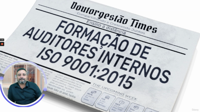 ISO 9001:2015 - Formação de Auditores Internos da Qualidade – Screenshot 1