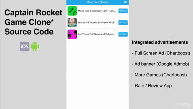 Publish Captain Rocket* iPhone game under 2 hours, Unity 5 – Screenshot 3