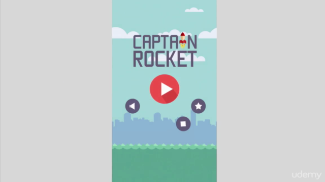 Publish Captain Rocket* iPhone game under 2 hours, Unity 5 – Screenshot 4