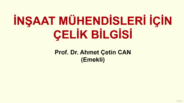 İnşaat Mühendisleri İçin Çelik Bilgisi – Screenshot 1