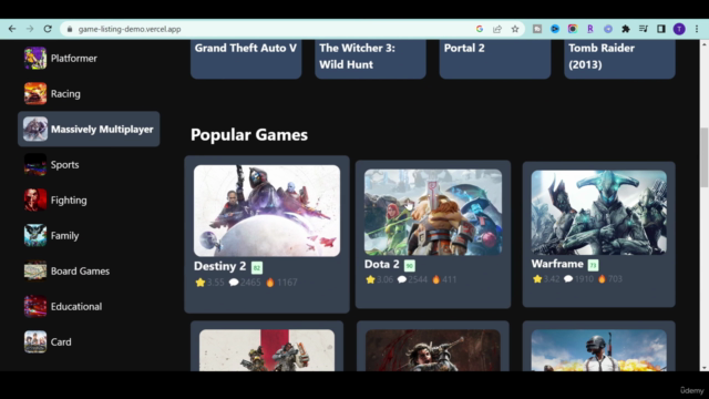 Master React JS and Tailwind CSS with Real-World Projects – Screenshot 3
