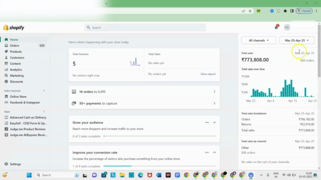 Dropshipping with Shopify in Hindi | Indian Dropshipping – Screenshot 1