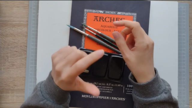 Curso completo de acuarela para pintar cielos y mares – Screenshot 1