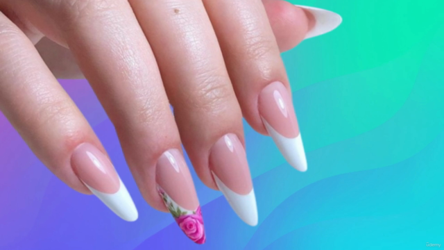 Aprende Uñas esculpidas en Polygel con técnica Dual System – Screenshot 1