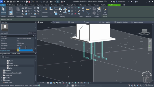 Revit Structure : Structural Steel Fabrications – Screenshot 3