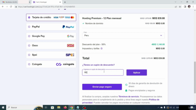 Curso de Hostinger 2025: El Hosting Ideal Para tu Página Web – Screenshot 1