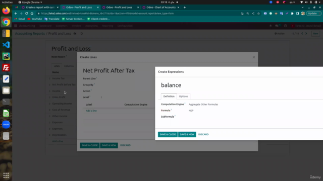 Mastering Odoo 16 EE Accounting (AR) – Screenshot 4
