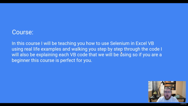 Selenium Automation in Excel – Screenshot 1