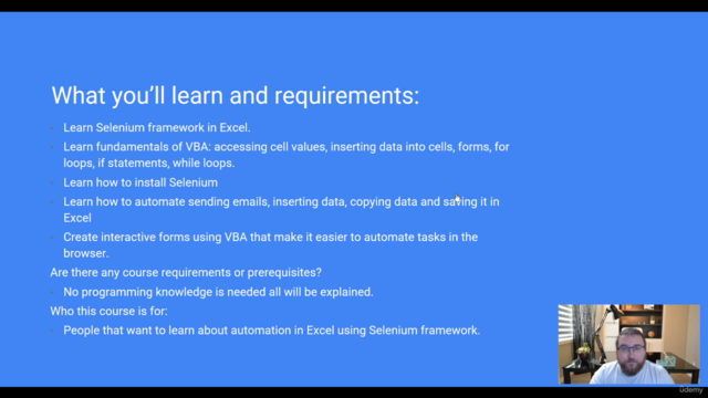 Selenium Automation in Excel – Screenshot 3