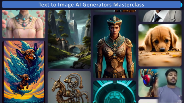 10 in 1 Course : Text to Image AI Art Generators Masterclass – Screenshot 2