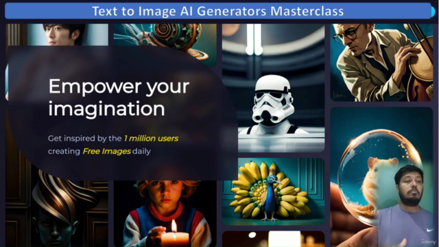 10 in 1 Course : Text to Image AI Art Generators Masterclass – Screenshot 4