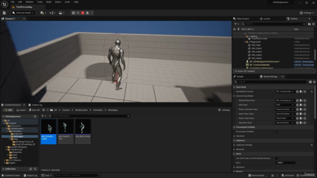 Unreal Engine 5 C++: Climbing System