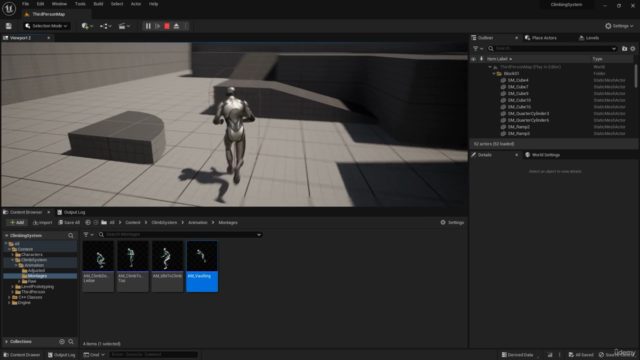 Unreal Engine 5 C++: Climbing System – Screenshot 4