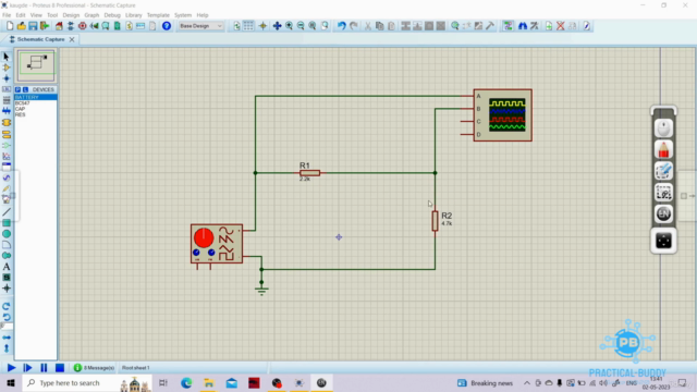 Design your Own BUFFER AMPLIFIER Circuit Using Op Amps & BJT - Screenshot_01